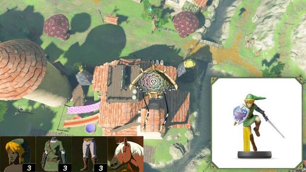 Zelda: Tears of the Kingdom - Recompensa por escanear Amiibo Link de Super Smash Bros.