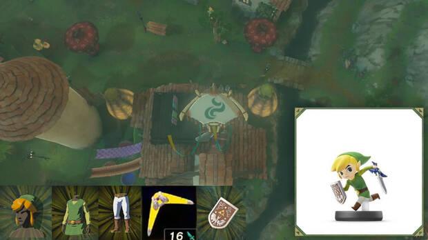 Zelda: Tears of the Kingdom - Recompensa por escanear Amiibo Toon Link de Super Smash Bros.