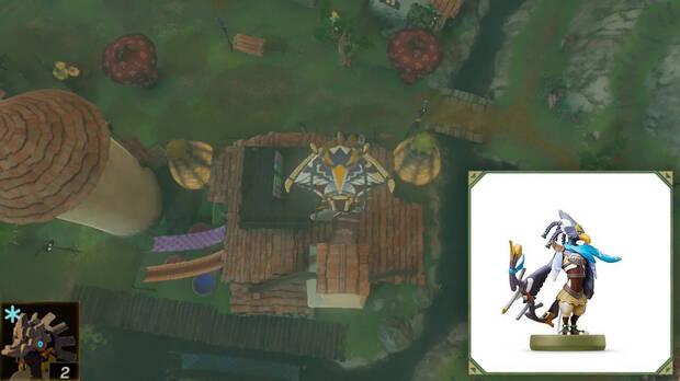 Zelda: Tears of the Kingdom - Recompensa por escanear Amiibo Revali (Breath of the Wild)
