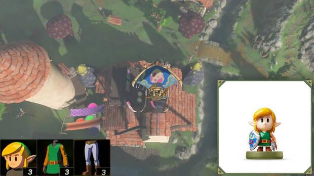 Zelda: Tears of the Kingdom - Recompensa por escanear Amiibo Link de Link’s Awakening