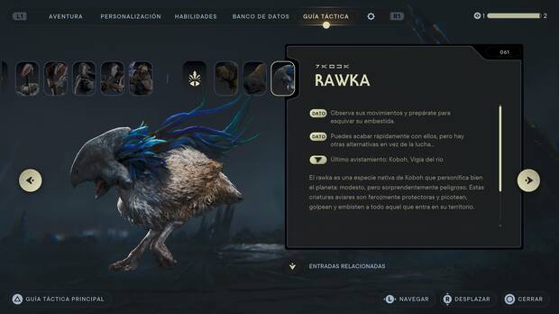 Star Wars Jedi: Survivor - Escáner del enemigo Rawka
