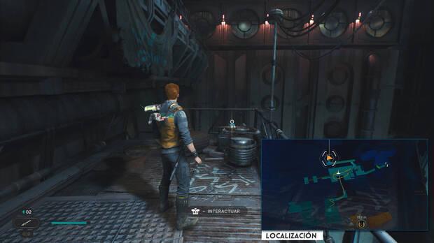 Star Wars Jedi: Survivor - Localización del tesoro 01 en tejados de Coruscant