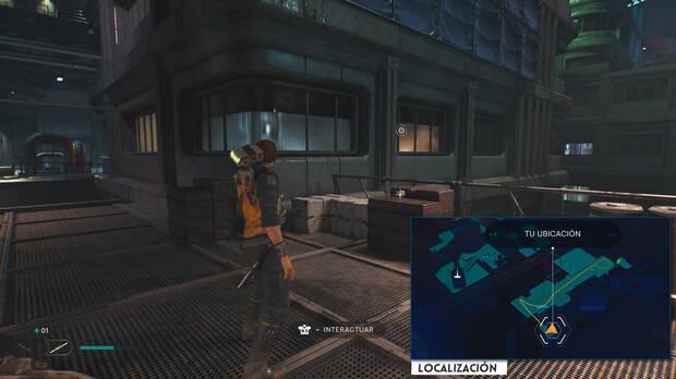 Star Wars Jedi: Survivor - Localización del tesoro 03 en Sitio de renovación 4733 de Coruscant