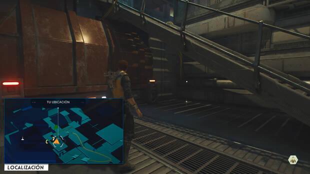 Star Wars Jedi: Survivor - Localización del tesoro 04 en Sitio de renovación 4733 de Coruscant