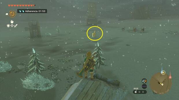 Zelda: Tears of the Kingdom - Encontrar al caballo dorado de Zelda