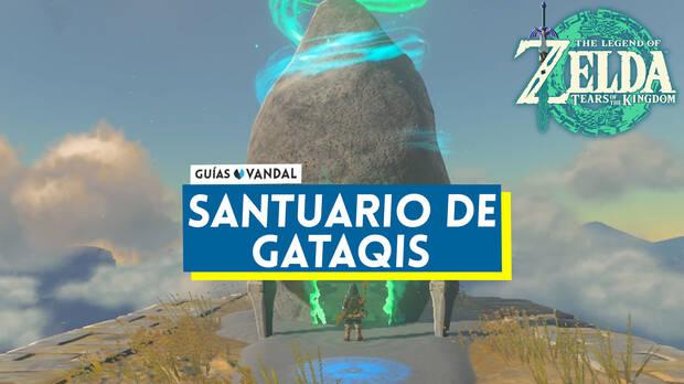 The Legend of Zelda: Tears of the Kingdom - Santuario de Gataqis, abertura en la reja de la pared