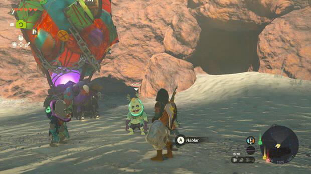 Zelda: Tears of the Kingdom - Dónde encontrar a Koltin