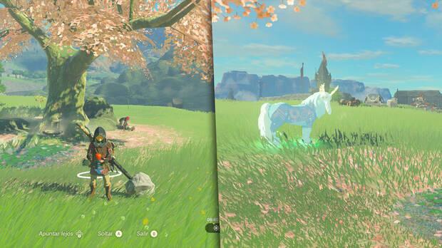 Zelda: Tears of the Kingdom - Realizar una ofrenda en los cerezos