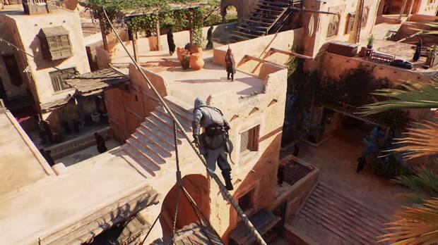 Captura del tráiler gameplay de Assassin's Creed Mirage.