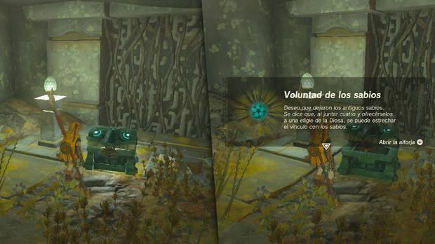 Zelda: Tears of the Kingdom - Cómo conseguir voluntades de los sabios