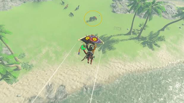 Zelda: Tears of the Kingdom - Encontrar al caballo de Ganon gigante