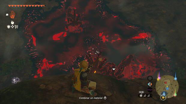 Zelda: Tears of the Kingdom - Huir de las manos tenebrosas