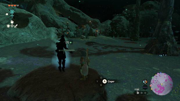 Zelda: Tears of the Kingdom - Caballeros oscuros del subsuelo con armas intactas