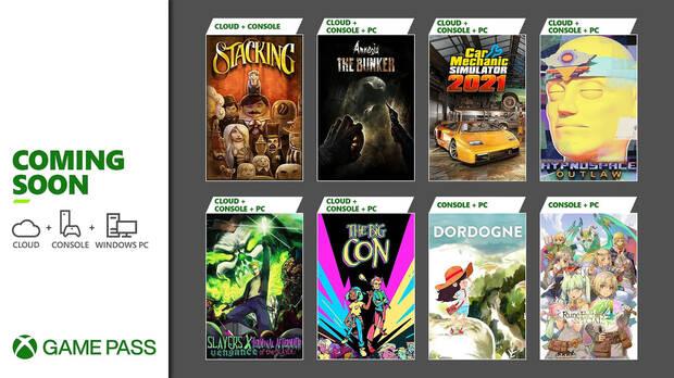 Novedades junio Xbox Game Pass.