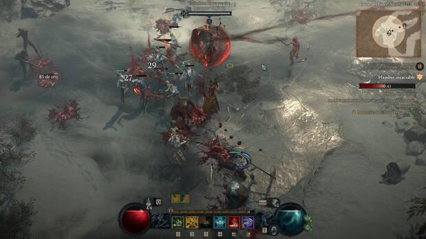 En un entorno con poca población en los servidores, Diablo 4 ha rendido bastante bien y no nos hemos encontrado errores notables.