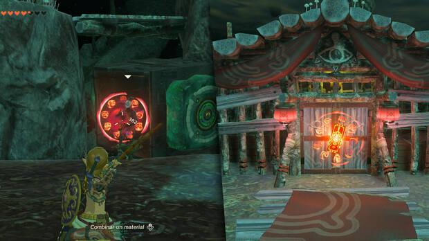 Zelda: Tears of the Kingdom - Conseguir grabados esquemáticos