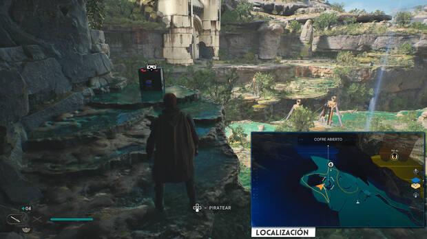 Star Wars Jedi: Survivor - Localización del cofre 39 en Río del embaucador de Koboh