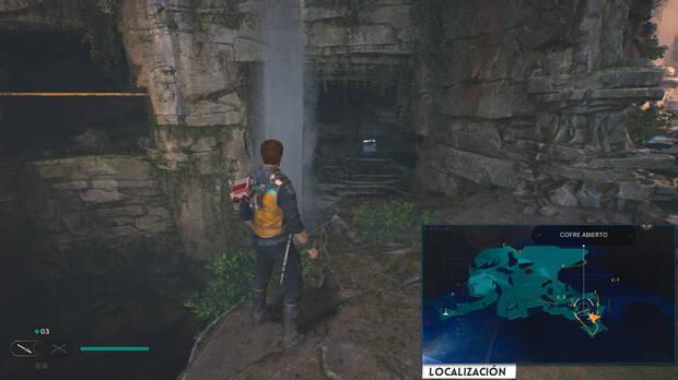 Star Wars Jedi: Survivor - Localización del cofre 12 en Sendero sur de Koboh