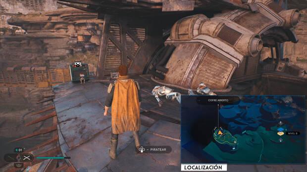 Star Wars Jedi: Survivor - Localización del cofre 20 en Vigía del río de Koboh