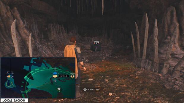 Star Wars Jedi: Survivor - Localización del cofre 22 en Presa del cazador de Koboh