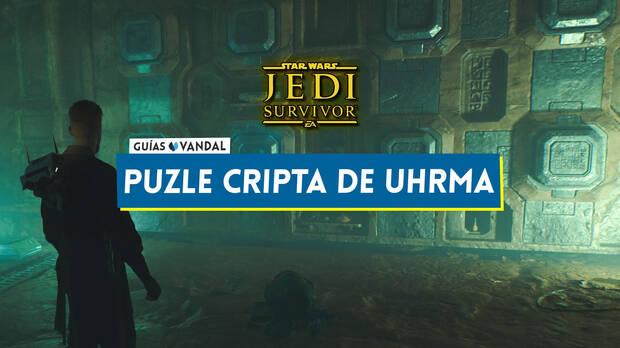 Star Wars Jedi: Survivor - Solución del puzle de la puerta de la cripta de Uhrma