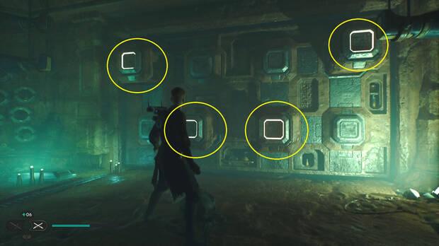 Star Wars Jedi: Survivor - Solución del muro en la cripta de Uhrma