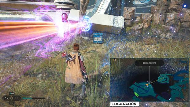 Star Wars Jedi: Survivor - Localización del cofre 51 en Antena del bosque de Koboh