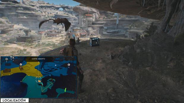 Star Wars Jedi: Survivor - Localización del cofre 59 en Bajadas indómitas de Koboh