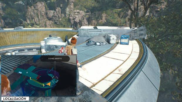 Star Wars Jedi: Survivor - Localización del cofre 49 en Antena del bosque de Koboh