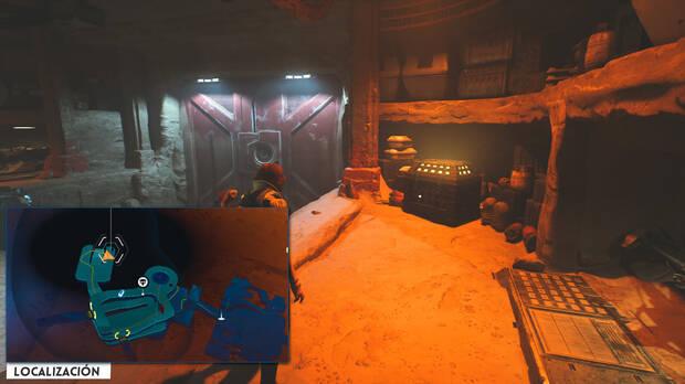 Star Wars Jedi: Survivor - Localización del cofre 14 en Pasadizos del desierto de Jedha