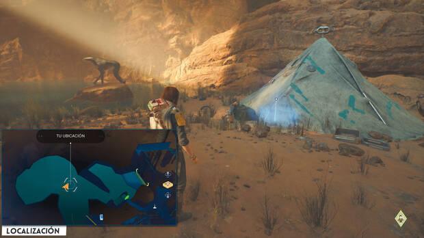 Star Wars Jedi: Survivor - Localización del banco de datos 08 en Oasis divino de Jedha