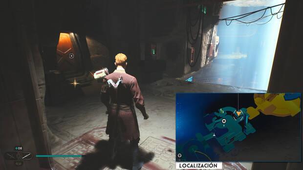 Star Wars Jedi: Survivor - Localización del tesoro 17 en El Archivo de Jedha