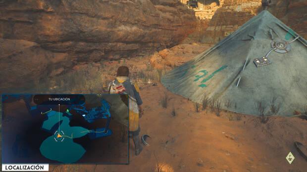 Star Wars Jedi: Survivor - Localización del tesoro 12 en Oasis divino de Jedha