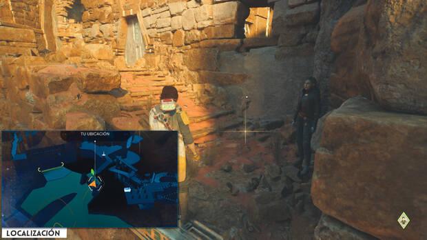 Star Wars Jedi: Survivor - Localización del tesoro 13 en Oasis divino de Jedha