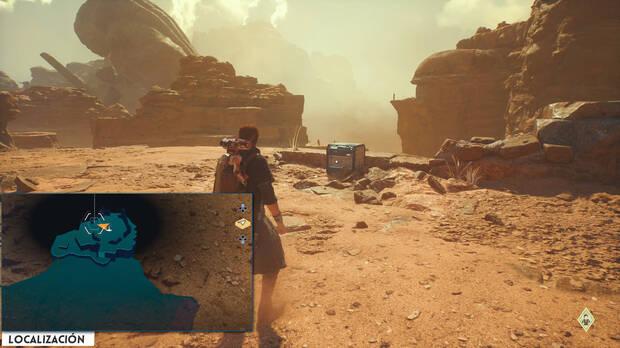 Star Wars Jedi: Survivor - Localización del cofre 19 en Llanuras áridas de Jedha