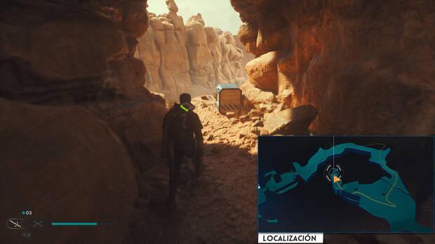 Star Wars Jedi: Survivor - Localización del cofre 26 en Tierras altas de Narkis de Jedha
