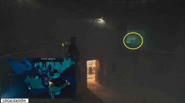 Star Wars Jedi: Survivor - Localización del cofre 28 en Panteón del sendero de Jedha