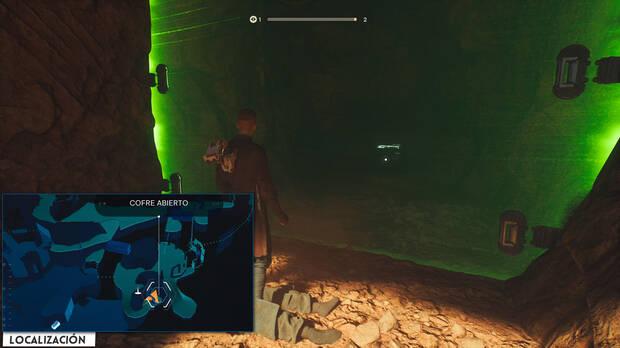 Star Wars Jedi: Survivor - Localización del cofre 30 en Caída silbante de Jedha