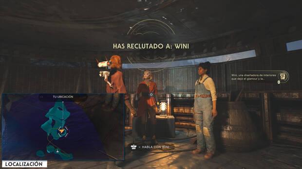 Star Wars Jedi: Survivor - Recluta de la cantina Wini