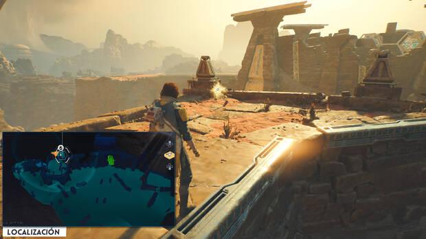 Star Wars Jedi: Survivor - Localización de la grieta 01 en Muros del monasterio de Jedha