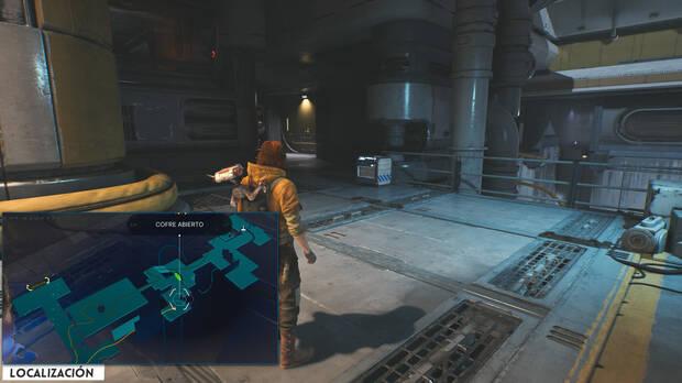 Star Wars Jedi: Survivor - Localización del cofre 02 en Forja automatizada de Luna Destrozada