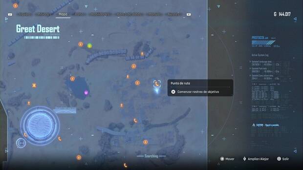 Stellar Blade - Latas: ubicación de la ópera de las ruinas enterradas en el Gran Desierto desde las que llegar al edificio en ruinas al sur