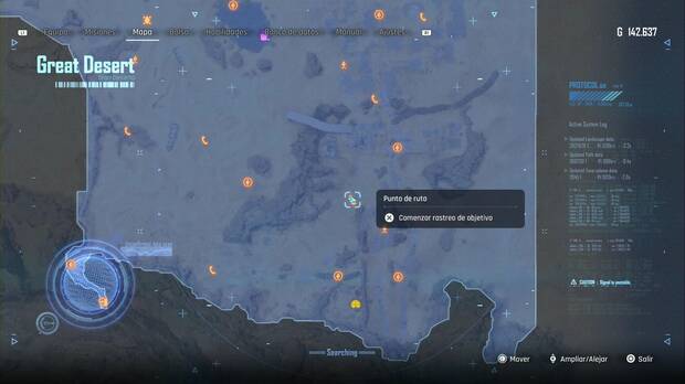 Stellar Blade - Abismo de Levoire: punto de viaje rápido en la zona al sur del la ciudad en ruinas