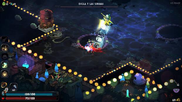 Hades 2 - Jefe Escila y las sirenas: Ataques de Jetty la guitarrista