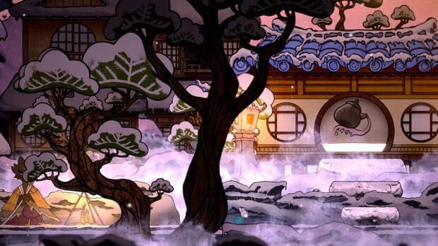 El llamativo apartado gráfico de ‘Bō: Path of the Teal Lotus’ será una de sus grandes bazas.