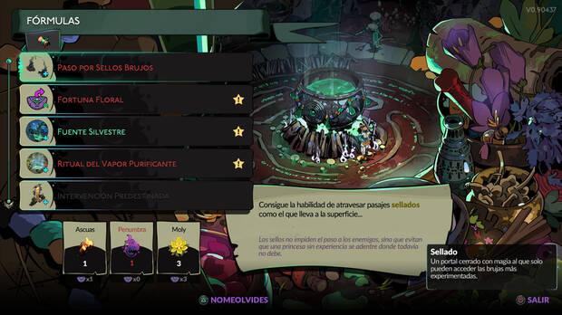 Hades 2 - Fórmula para romper el sello que lleva a la superficie