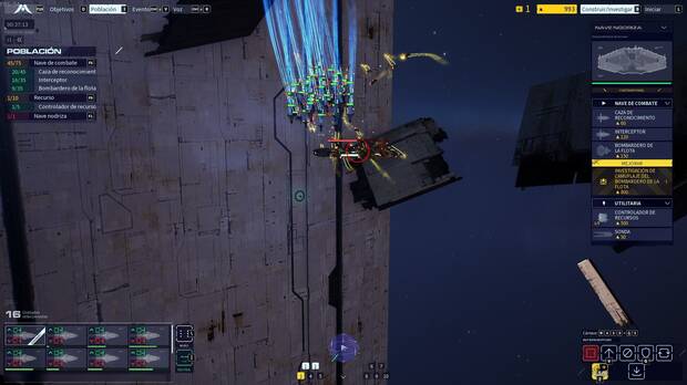 Elegir con tino las formaciones de nuestras naves de combate jugar� un papel fundamental durante cada enfrentamiento.