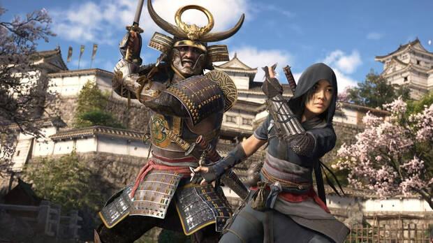 Dos protagonistas de Assassin's Creed Shadows.