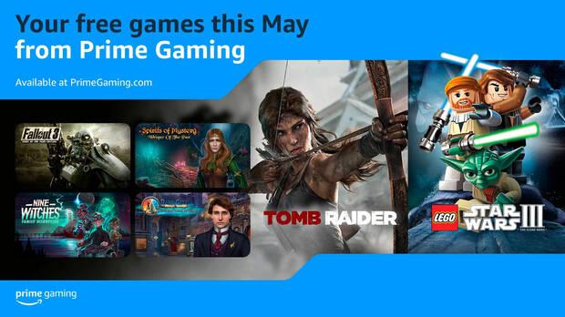 Juegos gratis de mayo en Prime Gaming.