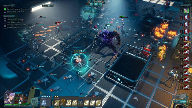 La gracia del juego está en aprender a combinar las habilidades de distintos superhéroes para cumplir todos los objetivos y salir vivos de cada mapa.